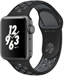 Apple Watch Nike+ 42mm Space Gray Aluminum Case with Nike Sport Band - Black / Cool Gray (Спортивный ремешок Nike цвета «чёрный / холодный серый») MNYY2 Apple Watch Nike+ 42mm Space Gray Aluminum Case with Nike Sport Band - Black / Cool Gray (Спортивный ремешок Nike цвета «чёрный / холодный серый») MNYY2
