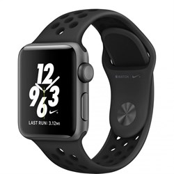Apple Watch Nike+ 42mm Space Gray Aluminum Case With Nike Sport Band - Anthracite/Black Apple Watch Nike+ 42mm Space Gray Aluminum Case With Nike Sport Band - Anthracite/Black