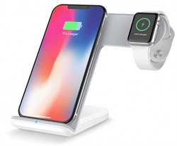 Беспроводное зарядное устройство 2 in 1 Wireless Charge Dock 10W Беспроводное зарядное устройство 2 in 1 Wireless Charge Dock 10W