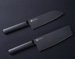Набор кухонных ножей Xiaomi Huo Hou black heat knife set - фото 10117