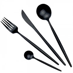 Набор столовых приборов Maison Maxx Stainless steel Set Silver 3174 - фото 11056