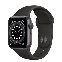 Apple Watch Series 6 GPS 40mm Aluminum Case with Sport Band - фото 13343
