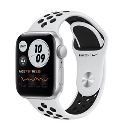 Apple Watch SE GPS 44mm Aluminum Case with Nike Sport Band - фото 13400