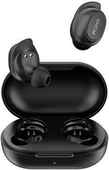 Беспроводные наушники TWS Bluetooth Earbuds QCY-T9 (черный) - фото 13992