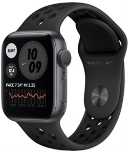 Apple Watch Series 6 GPS 44mm Aluminum Case with Sport Band Nike - фото 18799