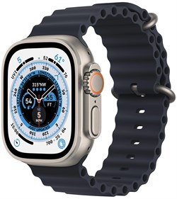 Умные часы Apple Watch Ultra 49 мм, корпус из титана, ремешок Ocean - фото 21454