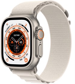Умные часы Apple Watch Ultra 49 мм, корпус из титана, ремешок Alpine - фото 21471