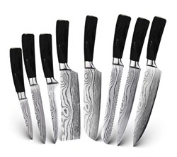 Набор кухонных ножей Xiaomi Spetime 8-Pieces Kitchen Knife Set - фото 22433