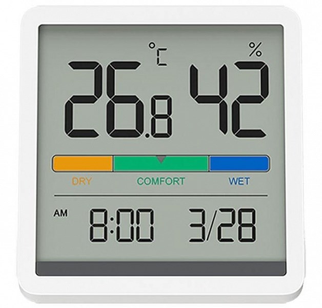 Термометр-гигрометр Xiaomi Miiiw Mute Thermometer And Hygrometer Clock (NK5253) - фото 22727