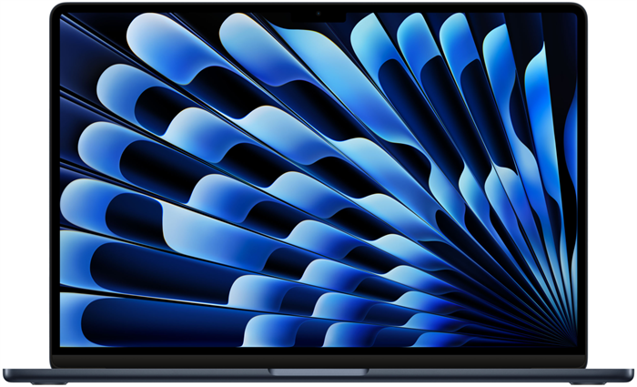 Ноутбук Apple MacBook Air 15" (M2, 8C CPU/10C GPU, 2023), 8 ГБ, 256 ГБ SSD - фото 23644