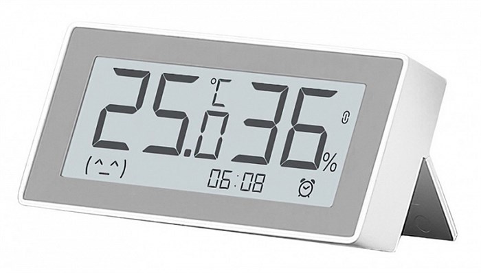 Метеостанция-часы с датчиком температуры и влажности Xiaomi Miaomiaoce (MHO-C303) - фото 23663