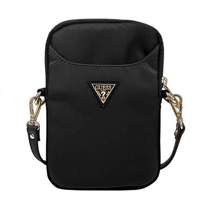 Сумка Guess Nylon phone bag with Triangle metal logo для смартфонов - фото 25995