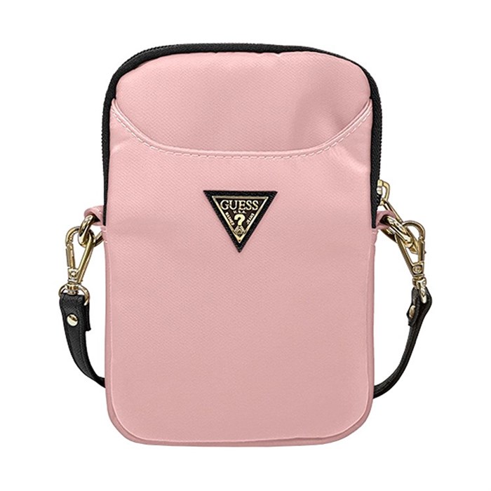 Сумка Guess Nylon phone bag with Triangle metal logo для смартфонов - фото 25996
