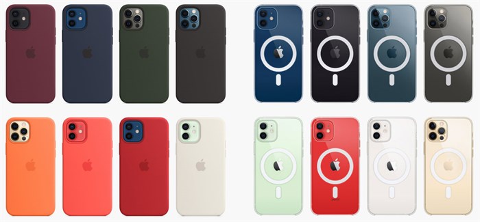 Чехол Silicone Case MagSafe для iPhone разные цвета - фото 26030