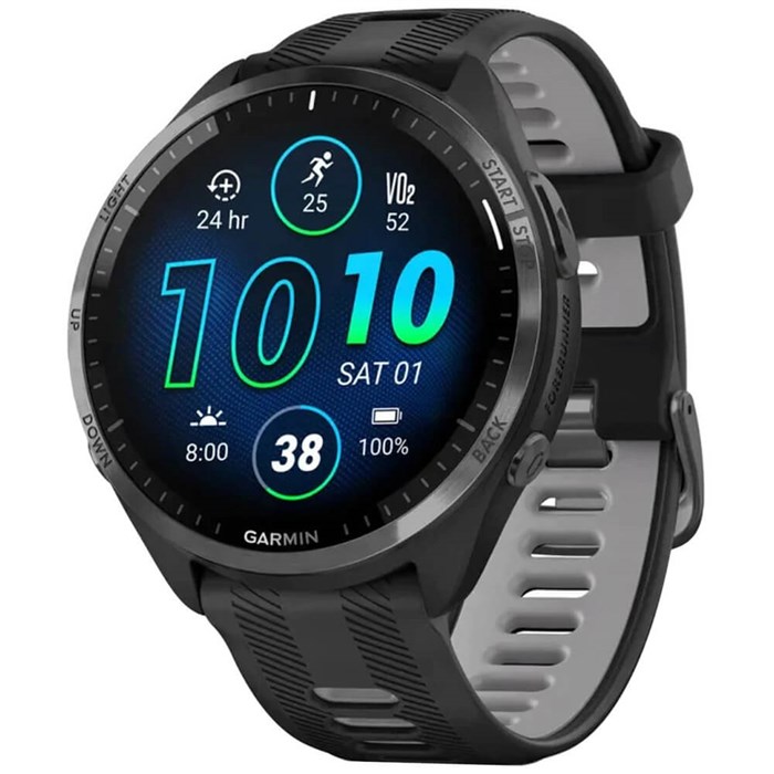 Смарт-часы Garmin Forerunner 965 Black/Powder gray 5850 - фото 29074