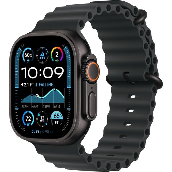 Умные часы Apple Watch Ultra 2 GPS + Cellular, 49 мм, корпус из титана, ремешок Ocean 5457 - фото 29108