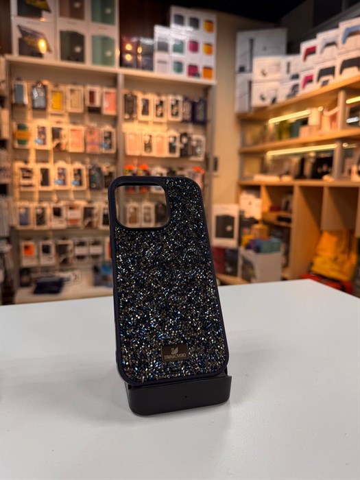 Чехол   Swarovski для iPhone 16 / 16Pro / 16 Pro Max 5886 - фото 29338