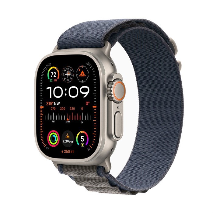 Умные часы Apple Watch Ultra 2 GPS + Cellular, 49 мм, корпус из титана, ремешок Alpine 6044 - фото 33262