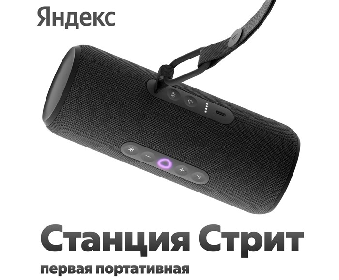 Беспроводная уличная колонка Яндекс Стрит 6349 - фото 33461