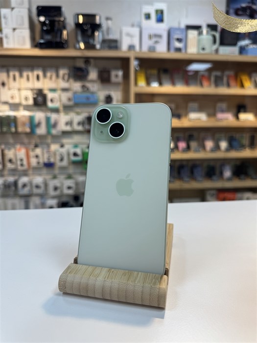 Б.У. Смартфон Apple iPhone 15 128 ГБ (357395862618512) 6400 - фото 33832