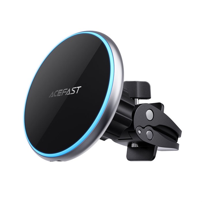 Автодержатель с беспроводной зарядкой Acefast D3 magnetic wireless charging car holder 6428 - фото 33955