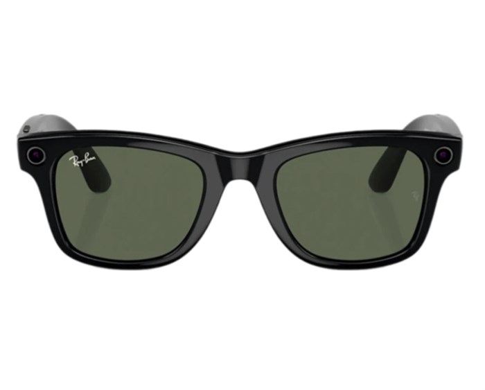 Очки Wayfarer Shiny black G15 green 150-50 6464 - фото 34273