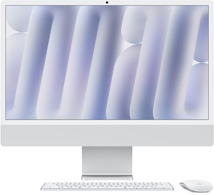 Моноблок Apple iMac 24" Retina 4,5K (M4 8C CPU, 8C GPU, 2024), 16 ГБ, 256 ГБ SSD, серебристый 6569 - фото 35434