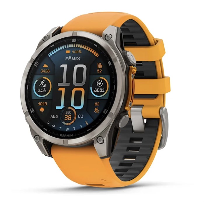 Умные часы Garmin Fenix 8, 51 мм, AMOLED, Sapphire 6694 - фото 36279