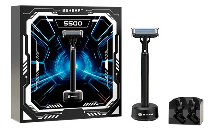 Подарочный набор для бритья Xiaomi Beheart Magnetic 5-Layer Manual Shaver S500 (Gift Edition) 6712 - фото 36447