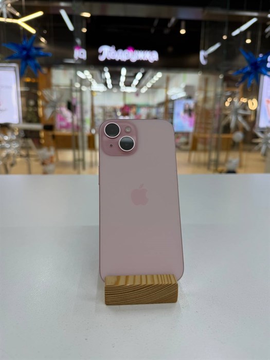 Б.У. Смартфон Apple iPhone 15 128 ГБ (358684524124343) 2SIM 5910 - фото 36798