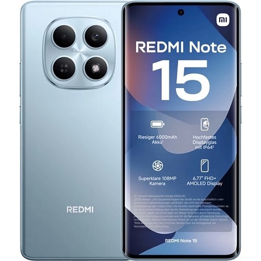 Смартфон Xiaomi Redmi Note 15 8/256GB 6977 - фото 39281