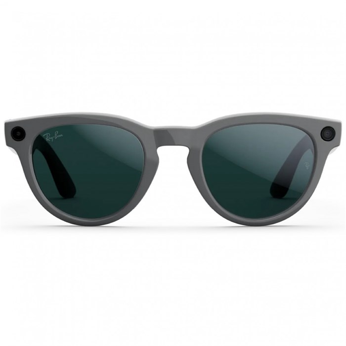Умные очки Ray-Ban Headliner (Gen2) Shiny Asteroid Grey Clear/Emerald Transitions (RW4013) 150-50 7078 - фото 40531