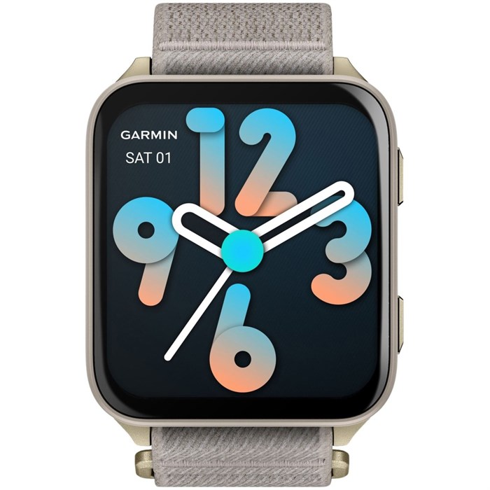 Часы Garmin VENU X1 Soft Gold Titanium with French Gray Nylon (010-02980-33) 7105 - фото 40758