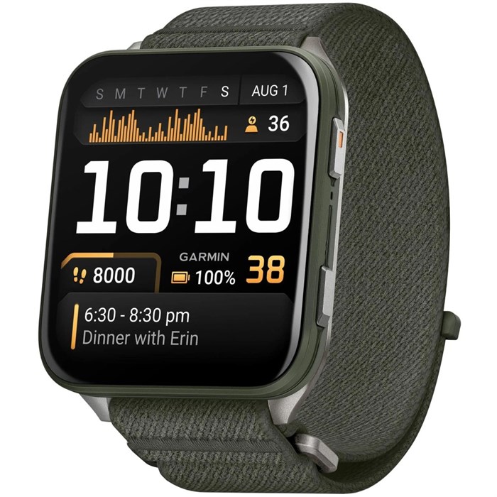 Часы Garmin VENU X1 Moss Titanium with Moss Nylon (010-2980-23) 7106 - фото 40768