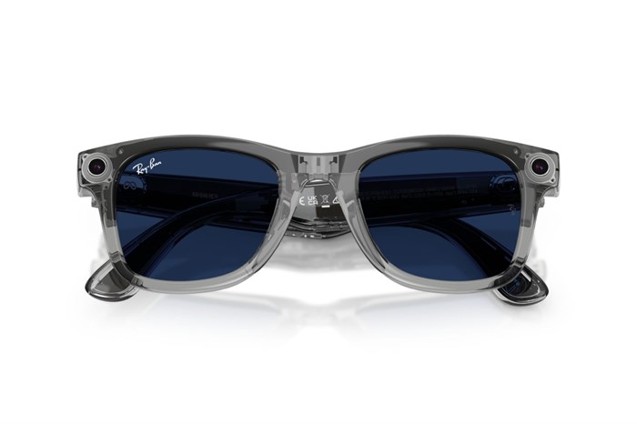 Очки Ray-Ban Wayfarer GEN 2 Shiny Transparent Grey / Transitions Sapphire (M / Size 50) RW4012 6840MF50 7258 - фото 42115