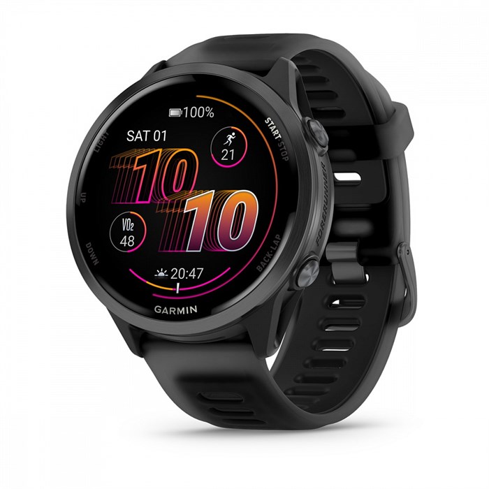 Часы Garmin Forerunner 570 - 47mm, Slate Gray, Black Silicone Band (010-02971-00) 7260 - фото 42142