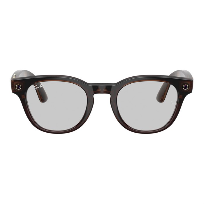 Умные очки Ray Ban Scriber Optics (Gen 2) RW7002 Transp. Umber 150-49 mm (8532 49) 7302 - фото 42471