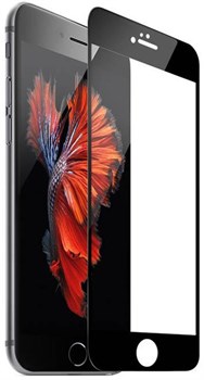 5D ЗАЩИТНОЕ СТЕКЛО ДЛЯ IPHONE 6/6s (Черное) - фото 5739