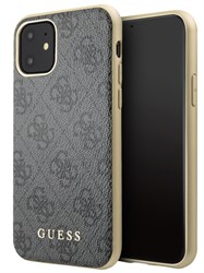 Чехол Guess 4G Collection Hard для iPhone 11, серый Чехол Guess 4G Collection Hard для iPhone 11, серый