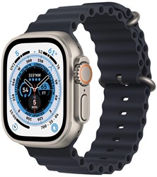 Умные часы Apple Watch Ultra 49 мм, корпус из титана, ремешок Ocean