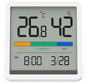 Термометр-гигрометр Xiaomi Miiiw Mute Thermometer And Hygrometer Clock (NK5253)