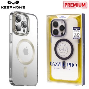 Чехол для телефона KEEPHONE DAZZLE PRO MAGSAFE (прозрачный, матовый) 5293