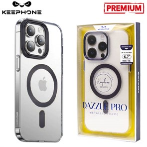 Чехол для телефона KEEPHONE DAZZLE PRO MAGSAFE (прозрачный, матовый) 5297