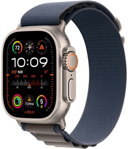 Умные часы Apple Watch Ultra 2 GPS + Cellular, 49 мм, корпус из титана, ремешок Alpine