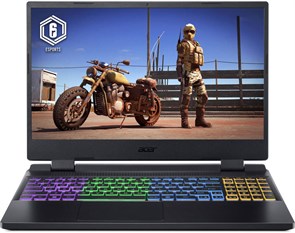 Ноутбук Acer Nitro 5 AN515-58-56CH 15.6" Full HD 144Hz Gaming Laptop, Intel Core i5-12500H 2.5GHz, 16GB RAM, 512GB SSD, NVIDIA GeForce RTX 4050 6GB, Windows 11 Home, Obsidian Black