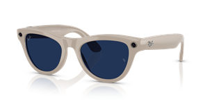 Умные очки Ray-Ban Meta Skyler RW4010 (150-52), Shiny Chalky Gray/Transitions Sapphire 6472