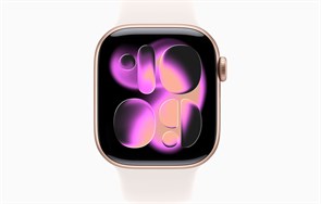 Apple Watch Series 11, 42 мм корпус из алюминия, силиконовый спортивный ремешок 6553