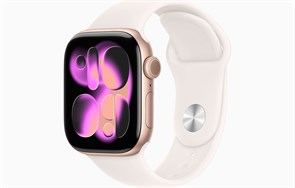 Apple Watch Series 11, 42 мм корпус из алюминия, силиконовый спортивный ремешок 6553