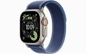 Apple Watch Ultra 3 49mm Titanium Case Trail Loop Blue/Bright Blue 6584