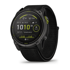 Часы Garmin Enduro 3 - 51 mm Solar Sapphire Carbon Gray DLC Titanium / Black UltraFit Nylon Strap 6905
